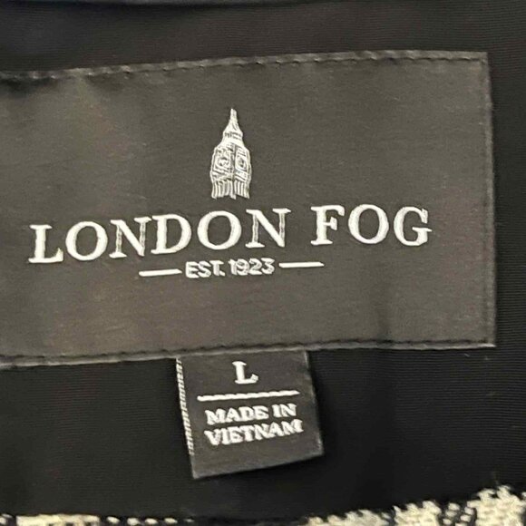 London Fog Women's Trench Coat Jacket size Large - Picture 8 of 8